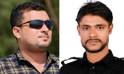 এমদাদুল হক এমদাদ (বামে) আলী আব্বাস রাজন (ডানে) ছবি- রূপালী বাংলাদেশ
