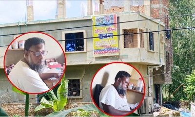 হাজার টাকার ইমাম এখন কোটি টাকার কবিরাজ। নিজেকে আধ্যাত্মিক সাধক ও জ্বীনের হুজুর দাবি করা মাওলানা আব্দুল মতিন প্রতারণার অর্থে গড়েছেন সুরম্য অট্টালিকা। ছবি- রূপালী বাংলাদেশ