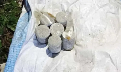 বাগেরহাটে পরিত্যক্ত ভবনের পাশে মিলল ৬ ককটেল