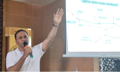 কলমাকান্দার অর্থনীতির মোড় ঘোরাবে প্রস্তাবিত বাইপাস সড়ক