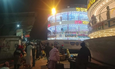 বিপদ কাটতেই দক্ষিণাঞ্চলে ফের স্বাভাবিক লঞ্চ চলাচল
