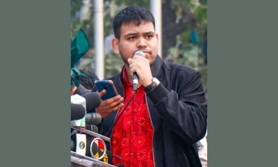  ঢাকা বিশ্ববিদ্যালয় ক্যাম্পাসকে আমি রক্ত দিয়ে রাঙিয়েছি: মাহিন সরকার