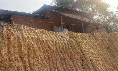 পেকুয়ায় পাহাড় কাটা থামছে না, যেকোনো সময় ধসে পড়তে পারে বসতঘর