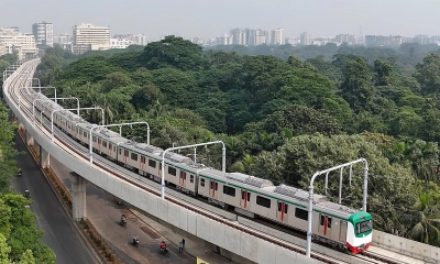 মেট্রোরেলে ভ্যাট অব্যাহতি ছয় মাস বাড়ানোর প্রস্তাব