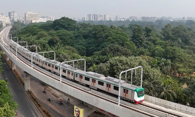 ঈদের দিন বন্ধ থাকবে মেট্রোরেল