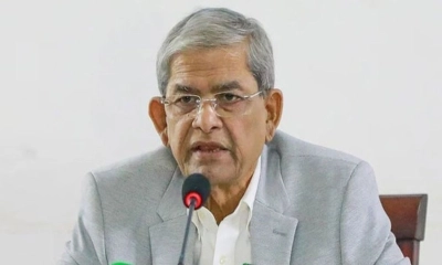 ওয়াসার নিরাপদ পানি নিয়ে আক্ষেপ  মির্জা ফখরুলের