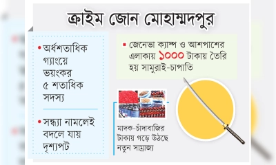 সামুরাই হাতে ভয়ংকর কিশোররা