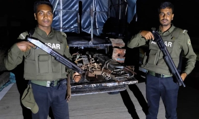 মাতারবাড়ী বিদ্যুৎ প্রকল্পে আনসারের অভিযানে ৫০০ কেজি স্ক্র্যাব উদ্ধার