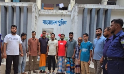 মিছিলের পর পুলিশের মামলা, গ্রেপ্তার ৯ ছাত্রলীগ নেতাকর্মী কারাগারে