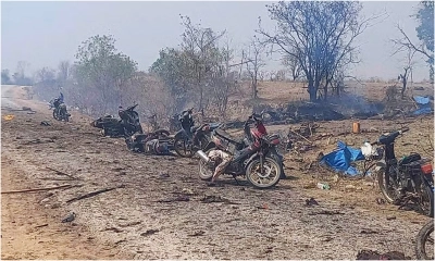 মিয়ানমারে বৌদ্ধদের উৎসবে বোমা হামলা, নিহত ৪০