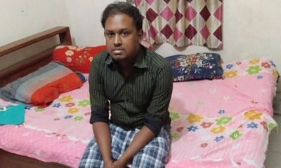 উদ্ধার হওয়া নাইম রহমান