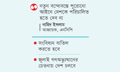 এনসিপির ‘নয়া’ বন্দোবস্ত গড়বে ‘নতুন’ বাংলাদেশ
