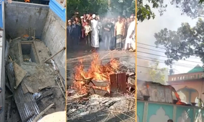 ‘ইমাম মাহাদি’ দাবিদার নুরাল পাগলার দরবারে হামলা, লাশ তুলে পুড়িয়ে দিল জনতা