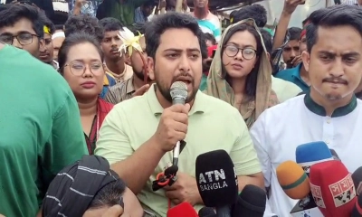 আমরা ঐক্য ও সম্প্রীতির বাংলাদেশ গড়ে তুলব: নাহিদ ইসলাম