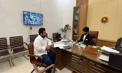 শেখ হাসিনার বিরুদ্ধে সাক্ষ্য দিতে ট্রাইব্যুনালে নাহিদ ইসলাম