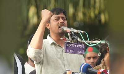 এনসিপির মুখ্য সমন্বয়ক নাসীরুদ্দীন পাটওয়ারী। পুরনো ছবি