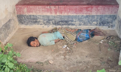 ধামইরহাটে যাত্রী ছাউনি থেকে অজ্ঞাত যুবকের মরদেহ উদ্ধার