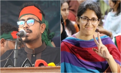রোকেয়া হলে সাদিকের কাছে হেরেছেন উমামা ফাতেমা