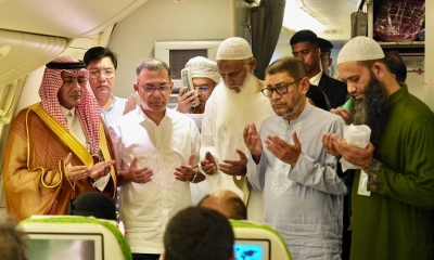 হজ ফ্লাইট উদ্বোধন করলেন প্রধানমন্ত্রী, দেশ-জাতির কল্যাণে দোয়া কামনা