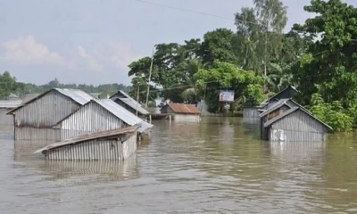 চাঁপাইনবাবগঞ্জে সাড়ে ৬ হাজার পরিবার পানিবন্দি