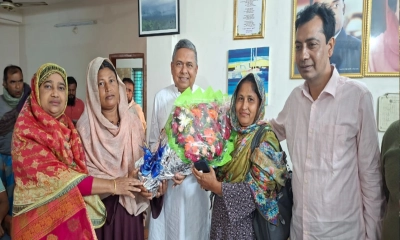 তেলিহাটি ইউপির তিন মহিলা মেম্বারের বিএনপিতে যোগদান