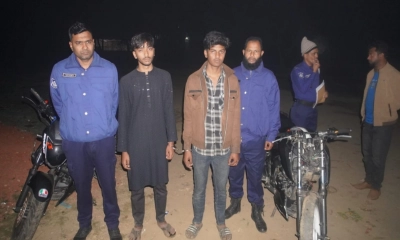 কাপাসিয়ায় কিশোর গ্যাংয়ের মহড়া, আটক ২