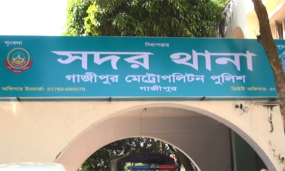 গাজীপুর থানা। ছবি- সংগৃহীত