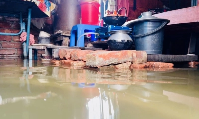 টানা বৃষ্টির কারণে রূপগঞ্জে পানিবন্দি ৪০ গ্রামের মানুষ