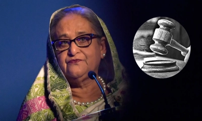 সাবেক প্রধানমন্ত্রী শেখ হাসিনা।  ছবি- সংগৃহীত