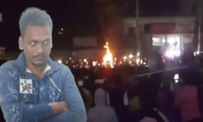 ধর্ম নিয়ে কটূক্তি, পিটিয়ে হত্যার পর মরদেহে আগুন