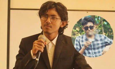 জিএস পদপ্রার্থী আশিকুর রহমান। ছবি- সংগৃহীত