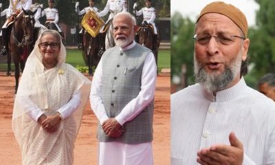 ‘আপনার বাংলাদেশি বোন দিল্লিতে বসে আছে’, মোদিকে ওয়াইসির কড়া জবাব  