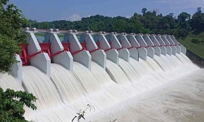 বন্যা প্রতিরোধে কাপ্তাই বাঁধে সতর্ক পদক্ষেপ, খুলছে জলকপাট