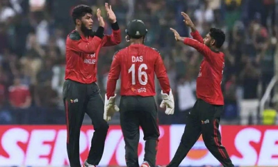 আফগানিস্তানকে ৮ রানে হারিয়েছে বাংলাদেশ