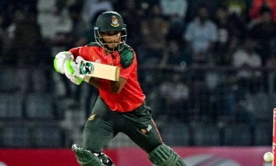 তানজিদের ছক্কার রেকর্ড, বাংলাদেশেরও রেকর্ড