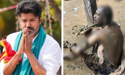 বিজয়ের মুখ্যমন্ত্রী হওয়ার পথে বাধা, ক্ষোভে গায়ে আগুন দিলেন ভক্ত