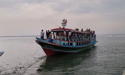 বন্ধের ১৫ ঘণ্টা পর দৌলতদিয়া-পাটুরিয়া লঞ্চ চলাচল শুরু