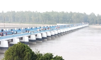 তিস্তা ব্যারাজ। ছবি- রূপালী বাংলাদেশ