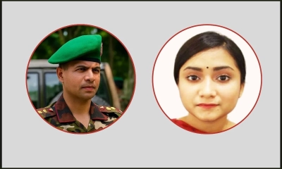 মেজর সাদিকের স্ত্রীর পাঁচ দিনের রিমান্ডে