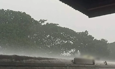 নরসিংদীতে বজ্রপাতে ট্রেনের ছাদে যাত্রীর মৃত্যু