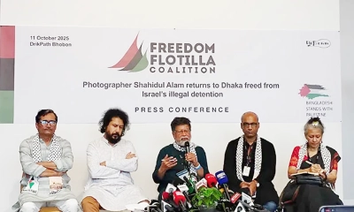 ইসরায়েলের কারাগারে আমরা অনশন করেছিলাম: শহিদুল আলম