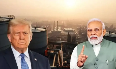 রুশ তেল কেনায় ভারতকে ফের ‘শুল্ক’ বাড়ানোর হুমকি দিল ট্রাম্প