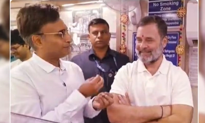 ভারত আপনার বিয়ের জন্য অপেক্ষা করছে: রাহুল গান্ধীকে মিষ্টির দোকানি
