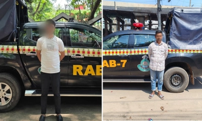 বরিশাল-টাঙ্গাইল জেলার হত্যা ও ধর্ষণ মামলার দুই আসামি চট্টগ্রামে গ্রেপ্তার