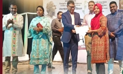 রাজশাহীতে চিত্রাঙ্কন প্রতিযোগিতায় ব্রিটিশ বেঙ্গলি স্কুলের ছাত্রী শ্রেয়ার সাফল্য