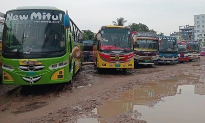 চাঁপাই-রাজশাহী-নাটোর থেকে ফের দূরপাল্লার বাস চলাচল বন্ধ