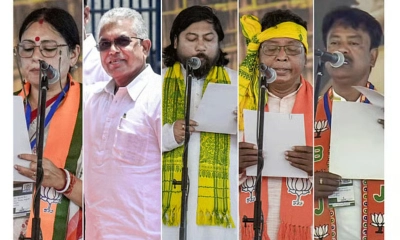 শুভেন্দুর ক্যাবিনেটে কে কোন মন্ত্রণালয় পেলেন