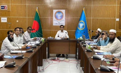 রাজশাহী প্রকৌশল বিশ্ববিদ্যালয়ে সিএএসআর কমিটির সভা অনুষ্ঠিত