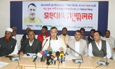 জামায়াতের প্রার্থী হওয়ায় ভারত থেকে প্রাণনাশের হুমকি দিচ্ছে : কৃষ্ণ নন্দী