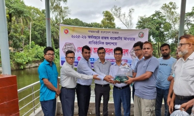 পটিয়ায় ৬২ জলাশয়ে ৩৫২ কেজি মাছের পোনা অবমুক্ত